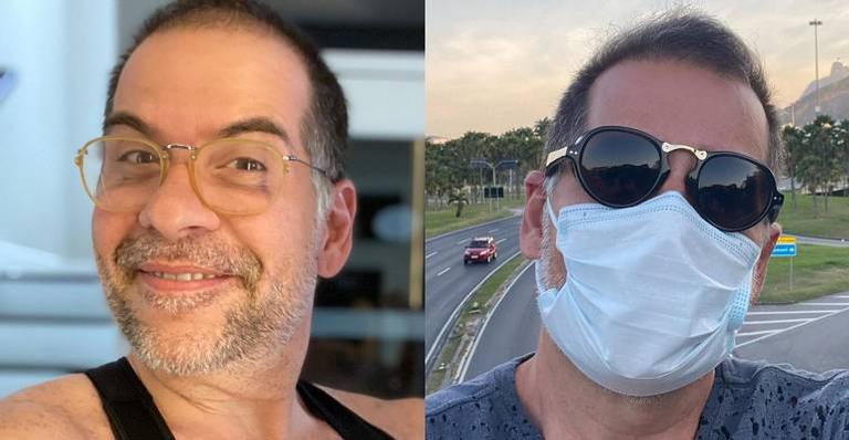 Leandro Hassum passeia de máscara e fala sobre andar pelas ruas sem ser reconhecido
