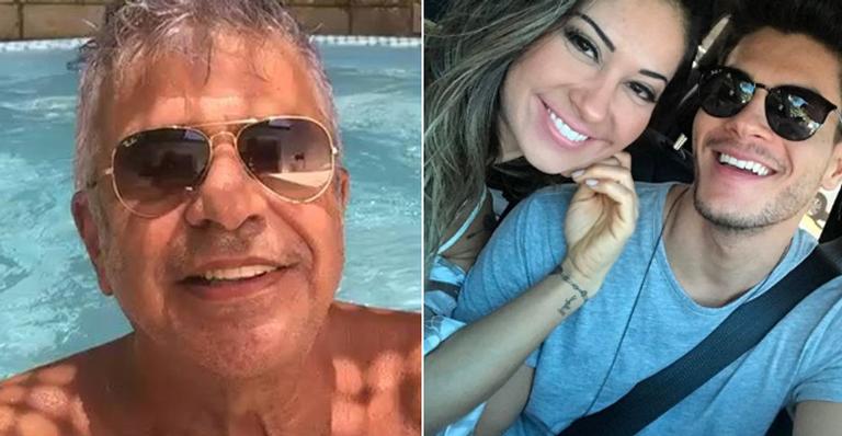 Lulu Santos faz piada com polêmica separação de Mayra Cardi: ”Não peguei Covid, nem Arthur Aguiar”