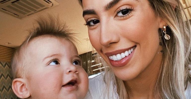 Davi, filho de Gabi Brandt e Saulo Poncio, fala a primeira palavrinha completa e encanta a web
