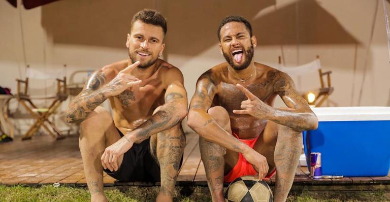 Neymar parabeniza Lucas Lima relembrando momentos especiais com o jogador