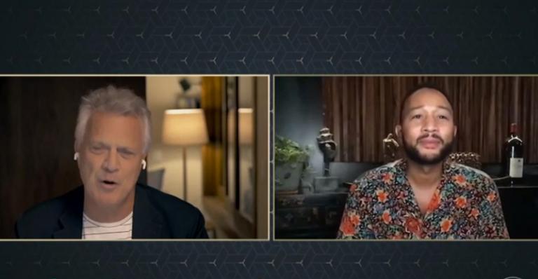 John Legend conversa com Bial e reflete sobre momento atual: ”Pessoas precisam de alegria”