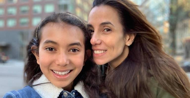 Tania Khalill comemora aniversário da filha: ”Que sorte ser sua mãe”