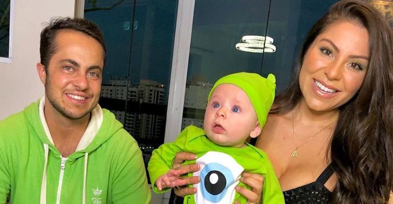 Thammy Miranda celebra 6 meses do filho, Bento, com festinha temática