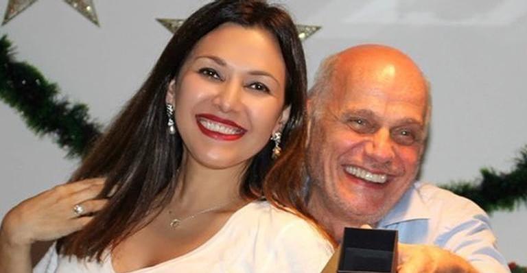 Veruska emociona ao relembrar aniversário de Ricardo Boechat: ”Pra sempre”