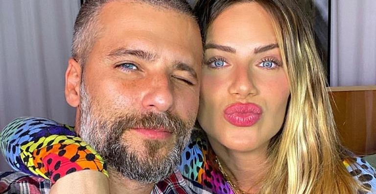 Bruno Gagliasso exalta força de Giovanna Ewbank em clique com o filho recém-nascido: ”É uma leoa”
