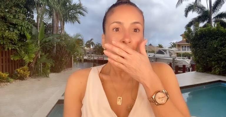 Claudia Leitte leva susto com raios: ”Meu coração ainda está disparado”