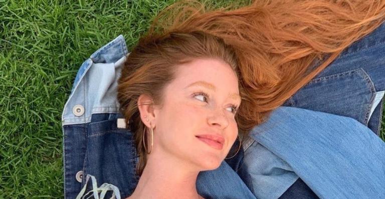 Marina Ruy Barbosa pede empatia ao falar sobre memes que usam aparência das pessoas: ”Pra quê?”