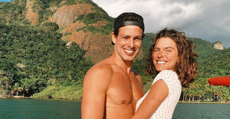 Mariana Goldfarb relembra clique romântico ao lado de Cauã Reymond: ”TBT do coração”