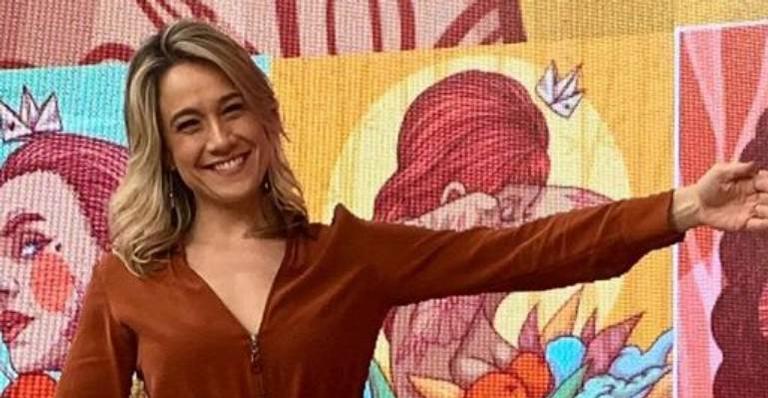 Fernanda Gentil faz agradecimento após apresentar o Encontro: ”Me senti em casa”