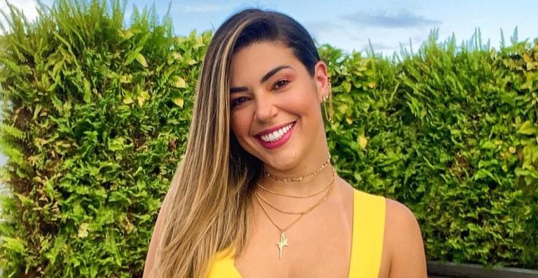 Vivian Amorim mostra primeira tatuagem: ”Clichê para os outros, mas para mim tem significado”