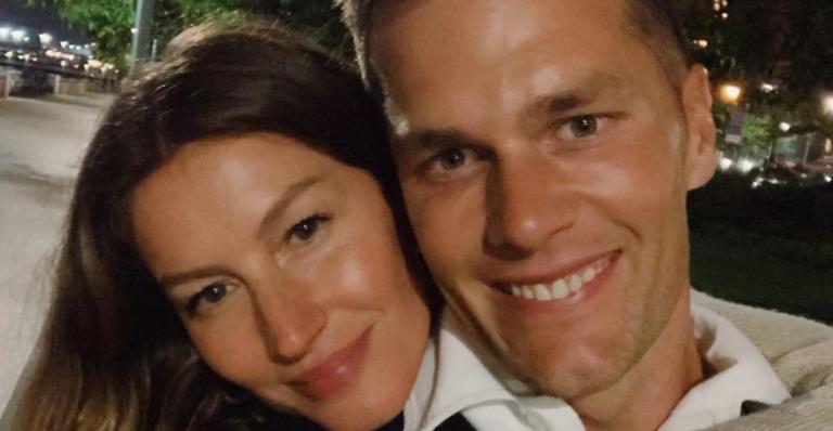 Tom Brady, marido de Gisele Bündchen, parabeniza a esposa: ”Para sempre no meu coração”