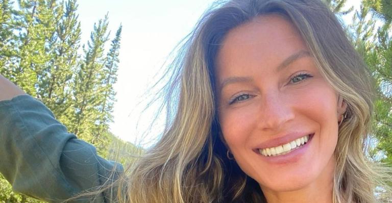 Após completar 40 anos, Gisele Bündchen agradece carinho: ”Me sinto abençoada por ter tanto amor”