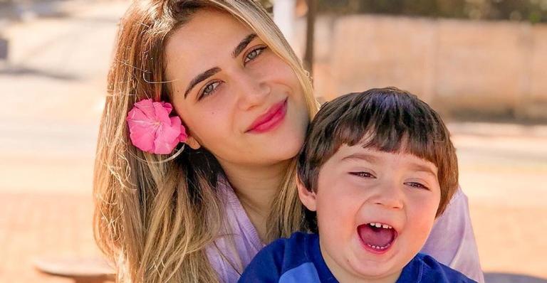 Jéssica Costa posta clique do filho e estilo da criança chama atenção: ”Está lindo demais”