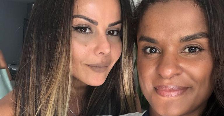 Viviane Araújo usa suas redes sociais para parabenizar amiga: ”Hoje o dia é todinho dela”