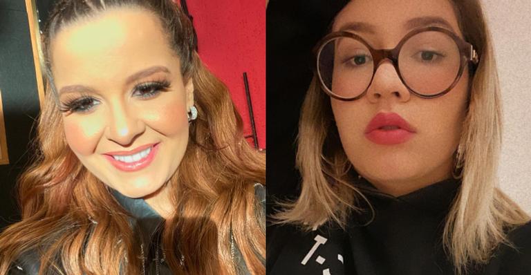 Maiara faz surpresa de aniversário para Marília Mendonça e se declara: ”Te amo”
