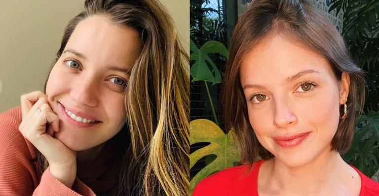 Nathalia Dill e Agatha Moreira surgem nos bastidores de A Dona do Pedaço: ”Amizade sincera”