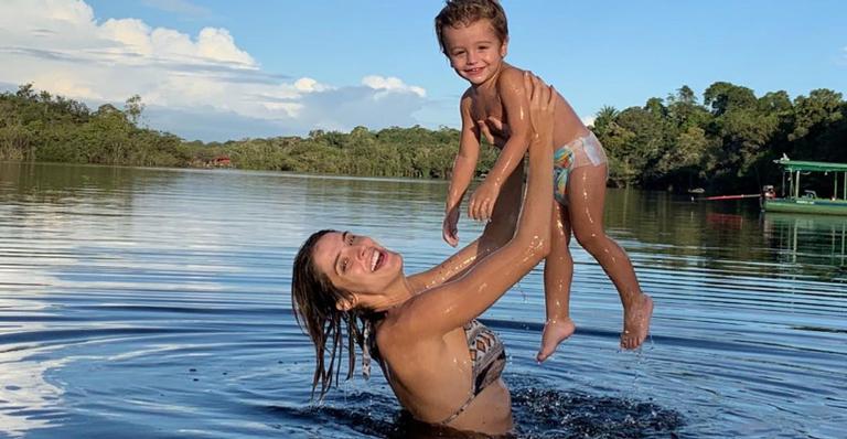 Rafa Brites relembra viagem em família à Amazônia e encanta web: ”Fotos lindas”