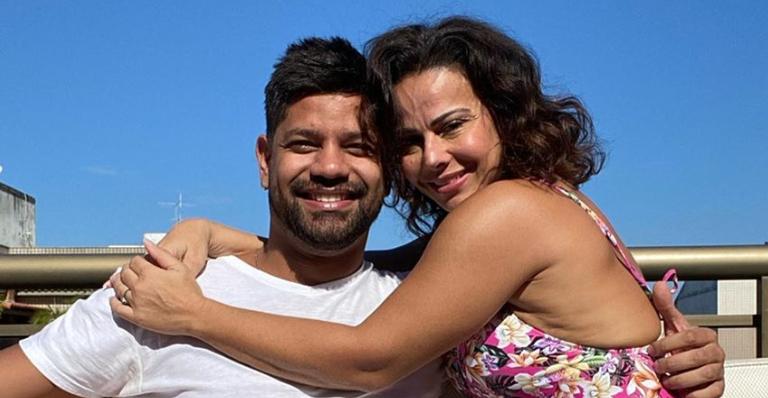 Viviane Araújo relembra vídeo dançando ao lado do namorado e comemora: ”Sextou!”