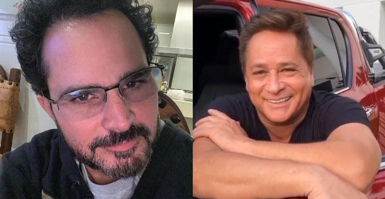 Luciano Camargo comemora aniversário de Leonardo: ”Meu irmão de alma e coração”