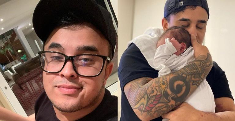 Kauan, da dupla com Matheus, derrete os internautas ao desejar bom dia com clique do caçula