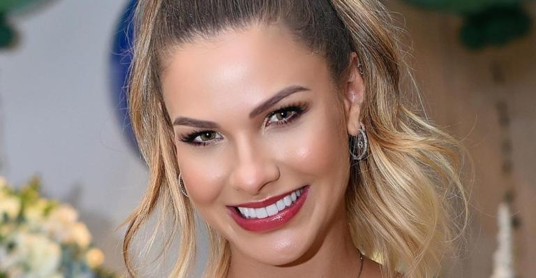 Luxo! Andressa Suita elege look grifado de mais de R$30 mil para aniversário do caçula, Samuel