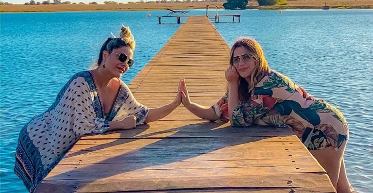 Poliana Rocha, esposa de Leonardo, faz declaração para Jéssica Costa: ”Sigo cuidando de você”