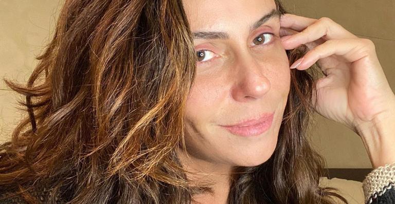 Giovanna Antonelli ganha companhia da cachorra para se exercitar: ”Sorte a minha”