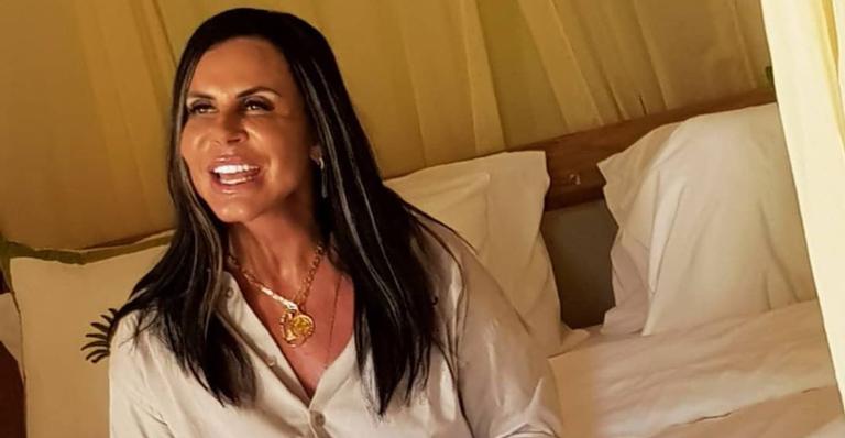 Gretchen encanta ao compartilhar lindo registro de sua netinha, Alya