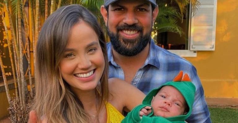 Biah Rodrigues, esposa de Sorocaba, mostra antes e depois da gravidez: ”Fases e ciclos”