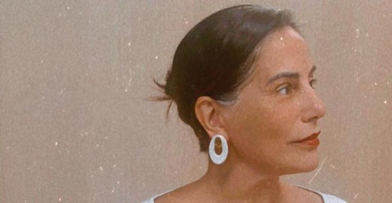 Glória Pires relembra lindo clique de sua juventude