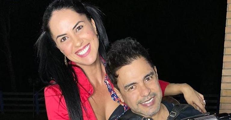Graciele Lacerda divide vídeo dando beijão quente em Zezé Di Camargo: ”Meu ponto fraco”