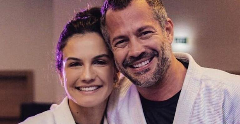 Kyra Gracie fala sobre cenas quentes de Malvino Salvador: ”Não gosto de ver”