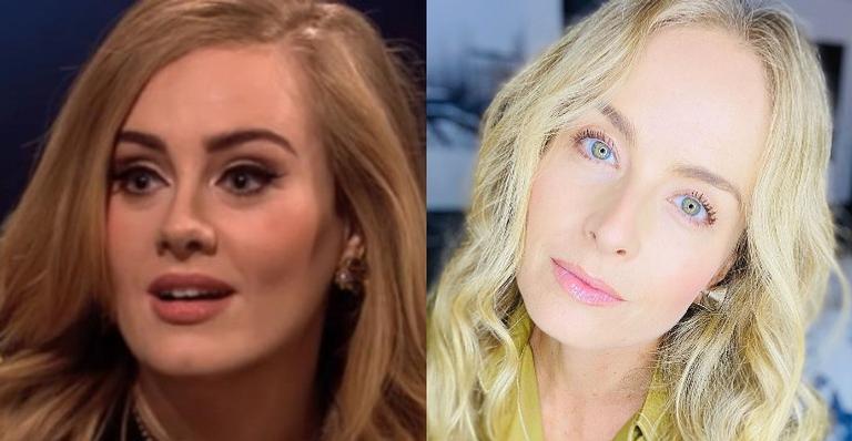 Adele surge com cabelos cacheados e é comparada com Angélica: ”Irreconhecível”