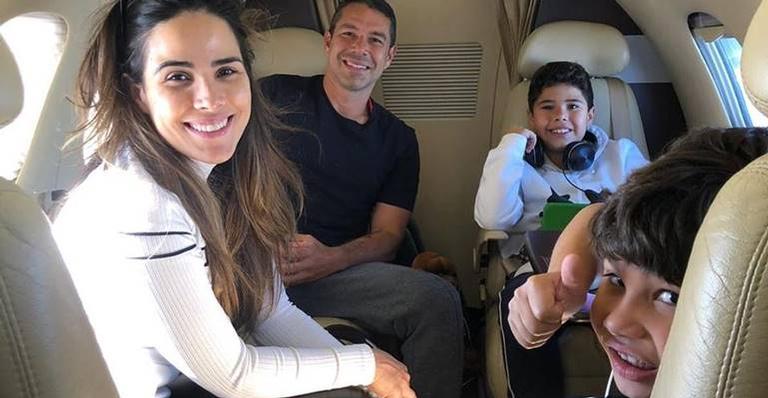 Marcus Buaiz, marido de Wanessa Camargo, posta lindo clique da família e se derrete
