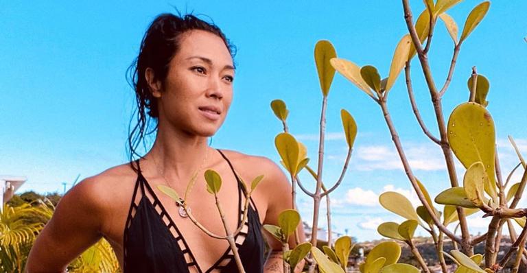 Danni Suzuki celebra a oportunidade de voltar a surfar: ”De volta ao mar”