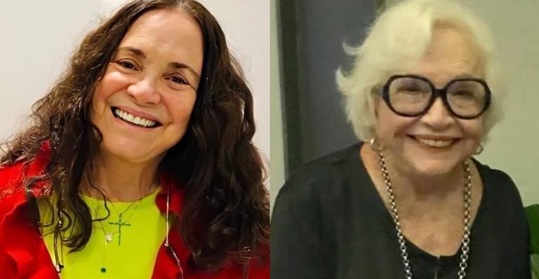 Regina Duarte homenageia Nathália Timberg no dia do seu aniversário: ”Você mora no meu coração”