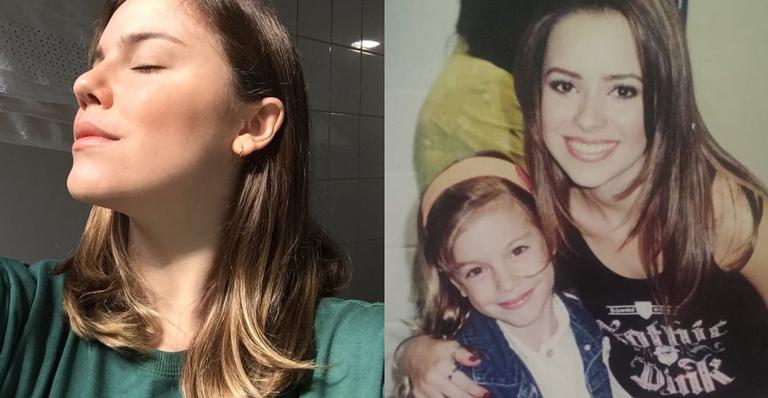 Alice Wegmann relembra encontro especial com Sandy, quando ainda era criança