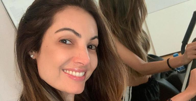 Patricia Poeta relembra apresentação do SPTV com clique ao lado da equipe: ”Essa é das antigas…”