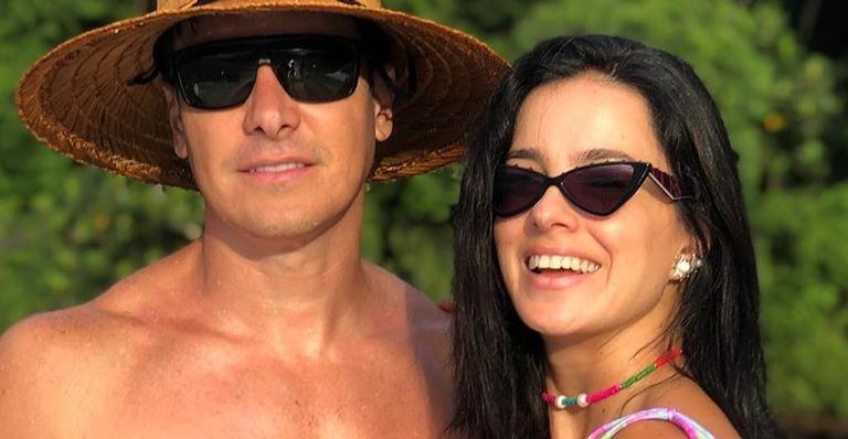 Rodrigo Faro baba na esposa, Vera Viel, de biquíni: ”Cada dia que passa ela fica mais linda”