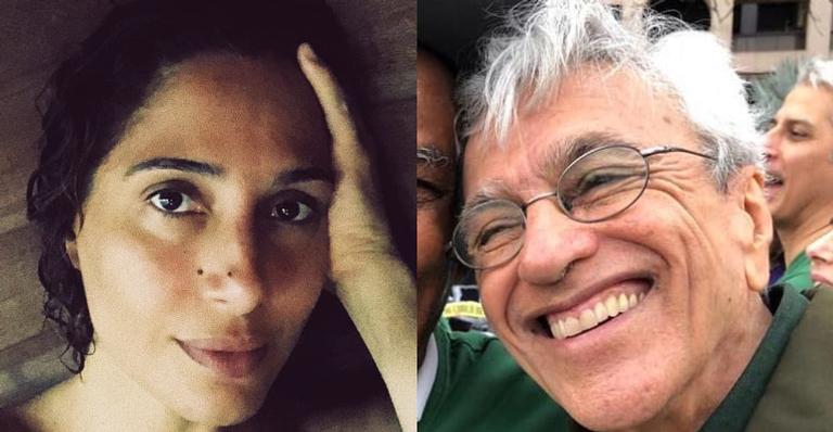 Camila Pitanga celebra o aniversário de Caetano Veloso com bela homenagem: ”Sigo os passos”