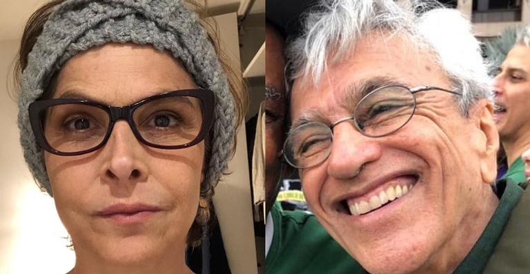 Drica Moraes celebra aniversário de Caetano Veloso com bela homenagem: ”Amor de todos nós”