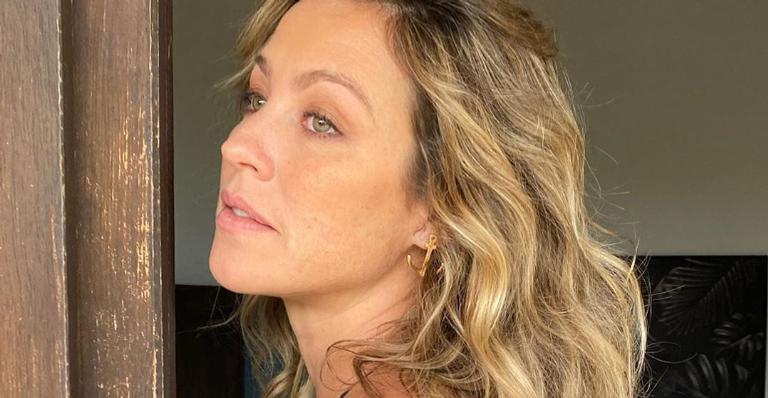 Luana Piovani curte dia de sol na praia e arranca elogios dos fãs: ”Gata”