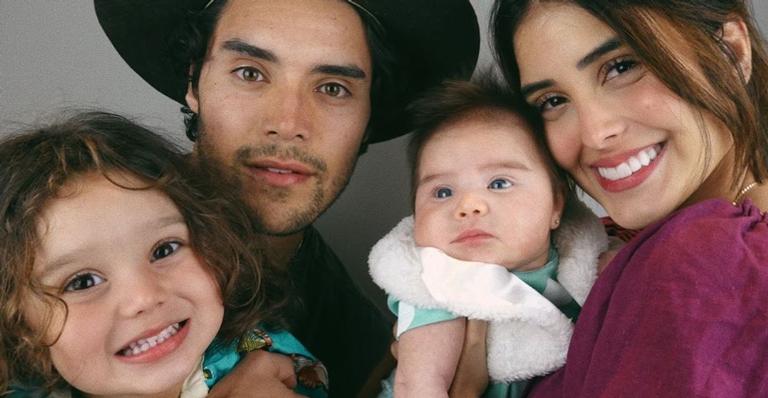 Leticia Almeida celebra três meses da caçula com foto encantadora: ”Nosso amor”
