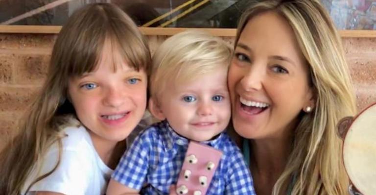 Ticiane Pinheiro celebra aniversário de 3 anos de Enrico Bacchi: ”Dinda te ama”