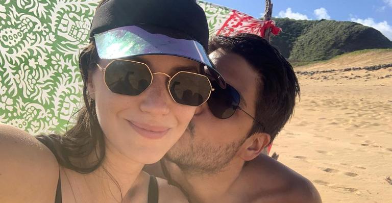 Nathalia Dill comemora primeiro Dia dos Pais do namorado: ”Feliz”
