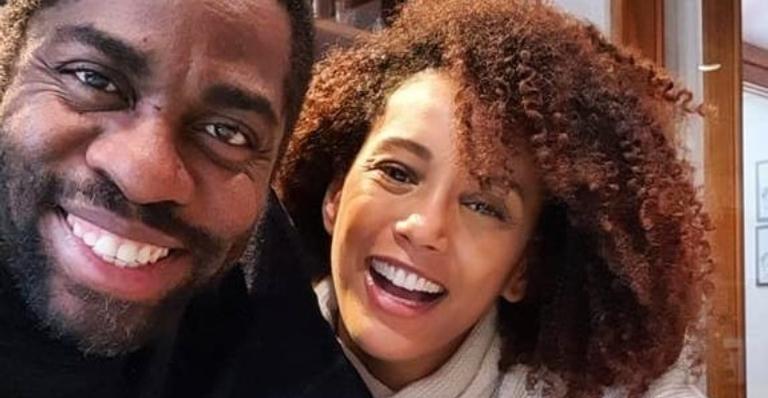 Taís Araujo se declara para Lázaro Ramos e encanta web: ”Lindos”