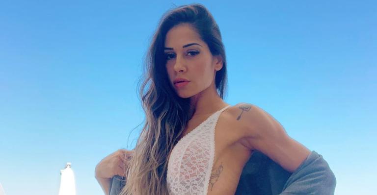 Mayra Cardi transmite linda mensagem sobre autocuidado: ”Seja luz para você mesma”