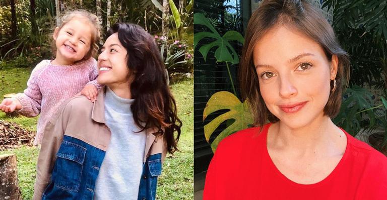 Madalena, filha de Yanna Lavigne e Bruno Gissoni, revela que está com saudades de Agatha Moreira