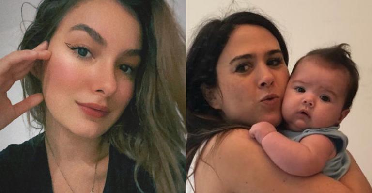 Marina Moschen encanta com linda homenagem de aniversário à Tata Werneck