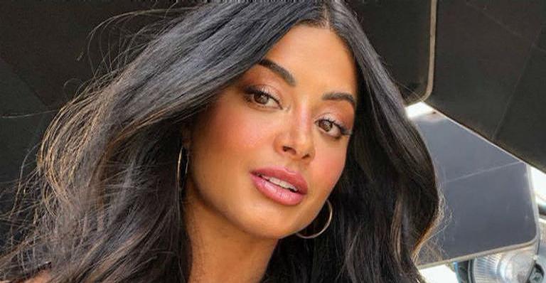 Aline Riscado surge com bronze lindíssimo em dia de sol: ”Cor do verão”